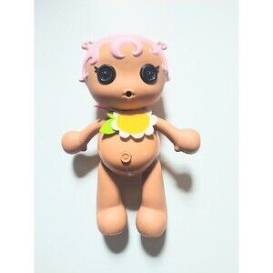 Lalaloopsy Diaper Surprise Peanut Big Top Pink Hair Newborn Baby Doll